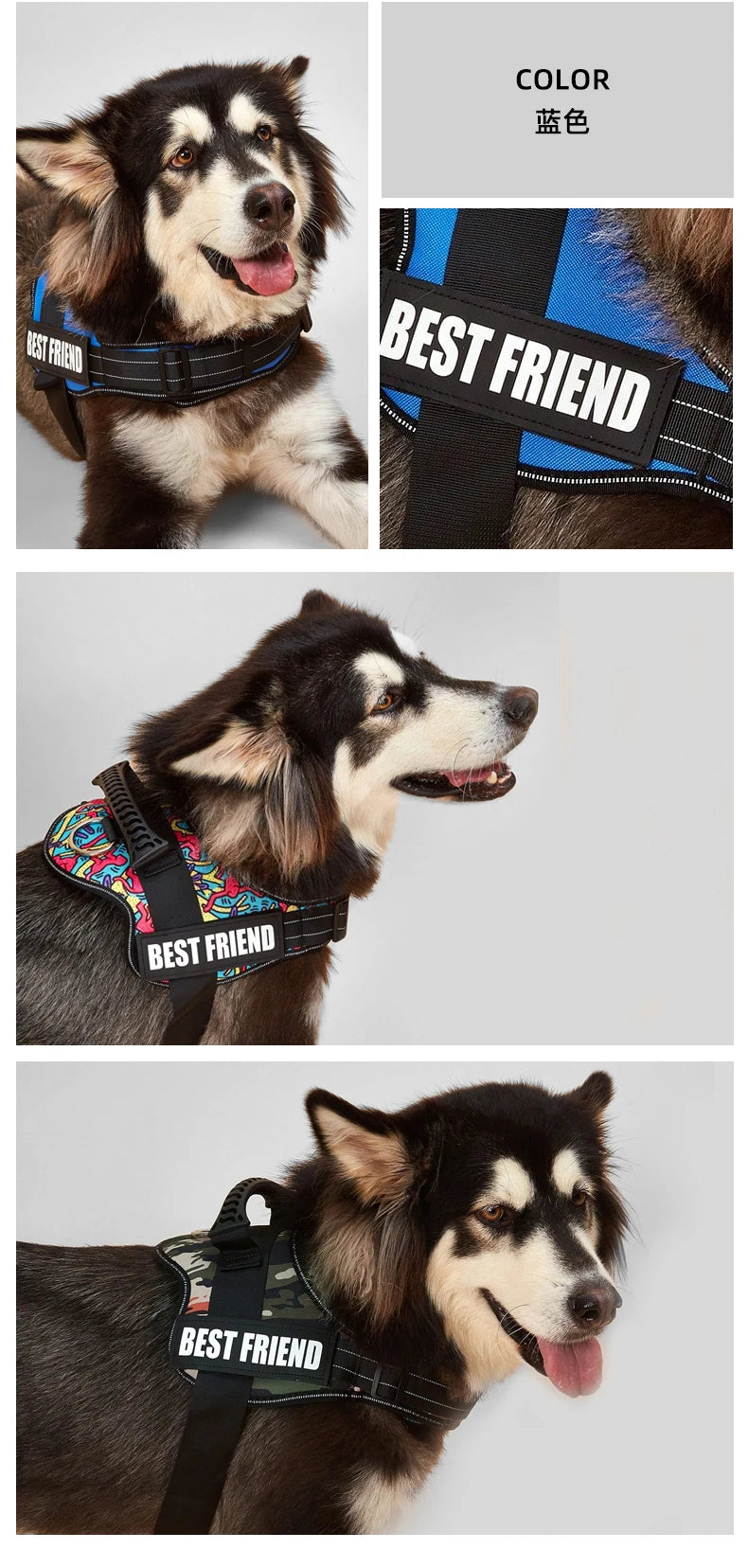 Cute Pet Harness Collar For Puppy And Kitten Small Dog Reflective Vest Harness Outdoor Walking Anti-loss Corgi Labrador Chihuahu