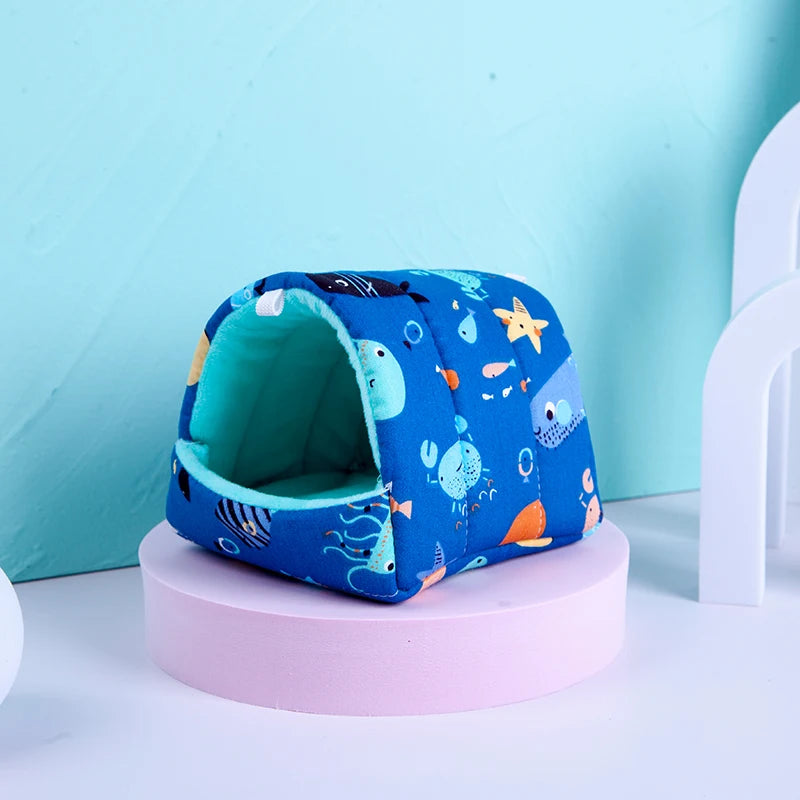 Rodent Hammock Guinea Pig Bed Hamster Bed Rodents Ferret Hammock Guinea Pig Accessories Chinchilla House Pet Guinea Pig Goods