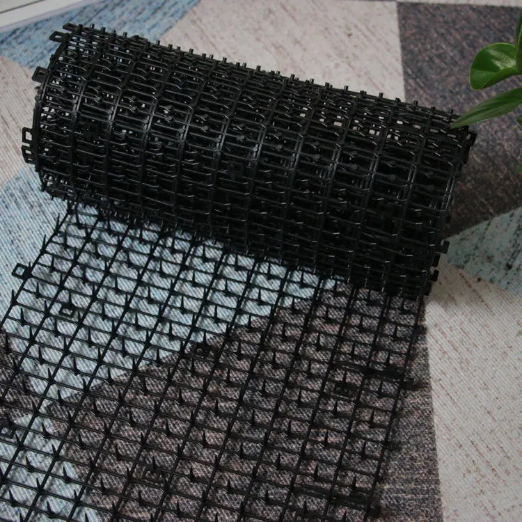 200/400cm Garden Anti-cat Dog Net Repellent Mat Safe Plastic Spike Thorn Deterrent Green Plant Protection Supply Pet Products