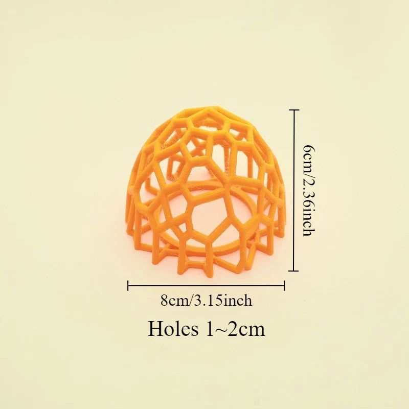 3D-printed Aquarium Cave Shelter Hidden House for Small Fish, Shrimp and Crab, Fish Bowl Decorations Ornaments