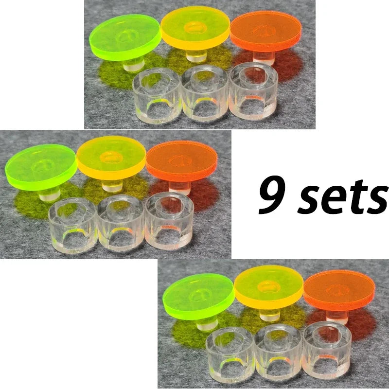 Fluorescence Acrylic Movable SPS Coral Frag Plug Stand Rack Bracket Coral Base Fish Tank Decoration Aquarium Accessories