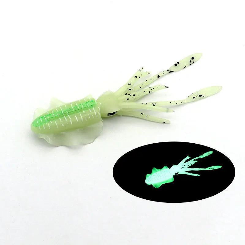 AS Soft Lure Squid Skirts Bait Fishing Lure Octopus Boat Sea Fishing PVC Rubber Artificial Soft Bait Fishing Trolling Leurre