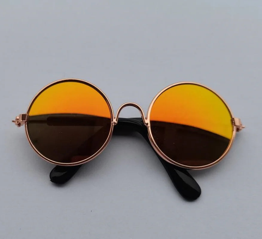 Glasses For a Cat Pet Products Goods For Animals Dog Accessories Cool Funny The Kitten Lenses Sun Photo Props Colored Sunglasses