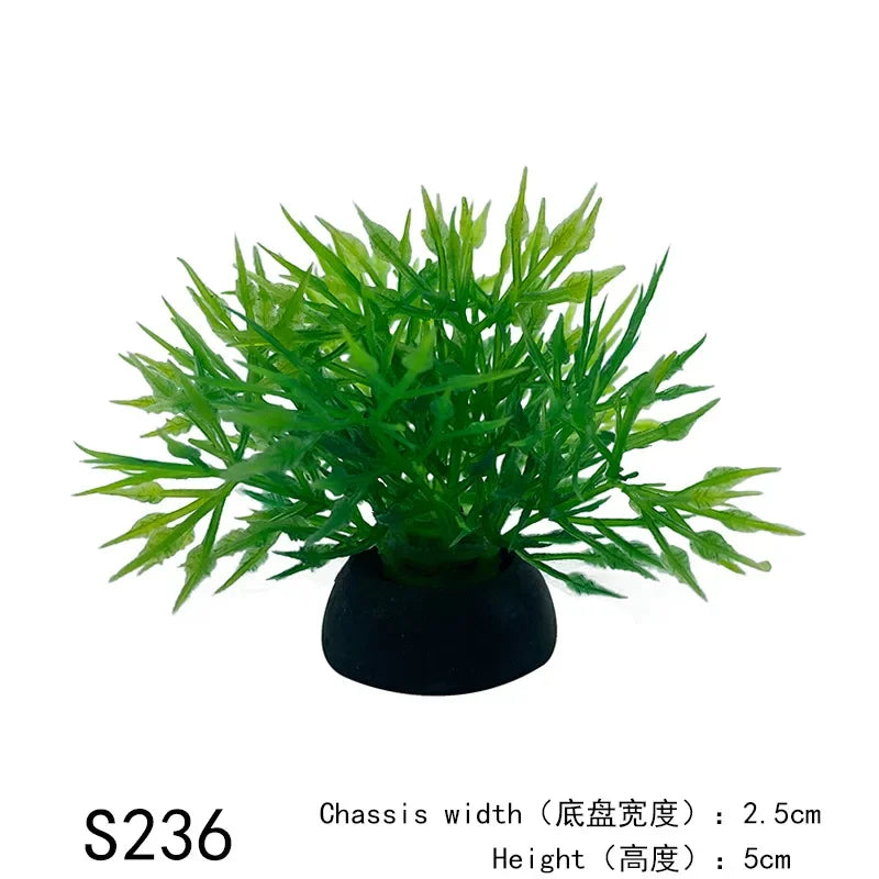 Artificial Plants Aquarium Decor Simulation Water Weeds Ornament Plant Fish Tank Landscaping Aquarium Grass Fish Tank Decoration