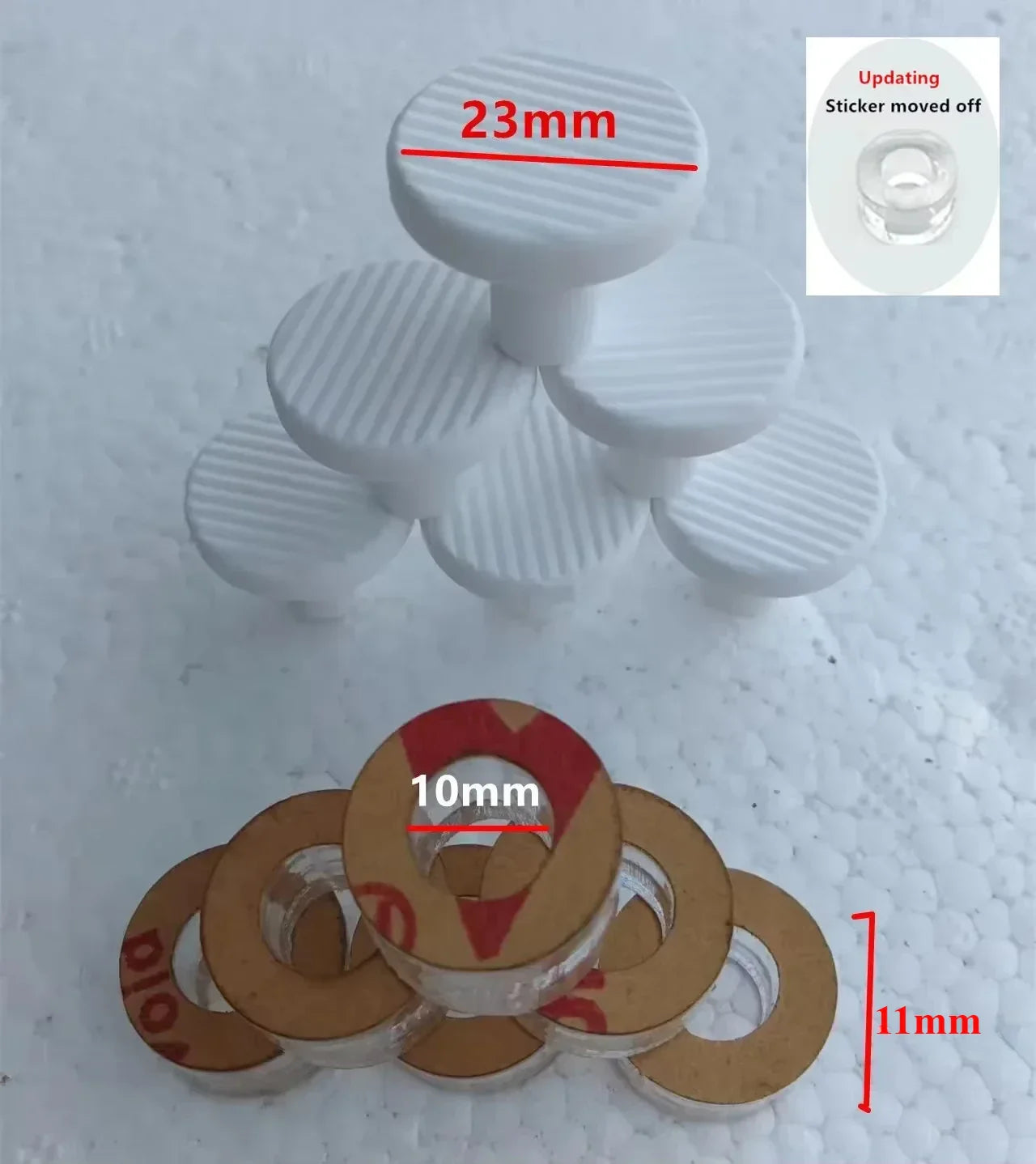 Fluorescence Acrylic Movable SPS Coral Frag Plug Stand Rack Bracket Coral Base Fish Tank Decoration Aquarium Accessories
