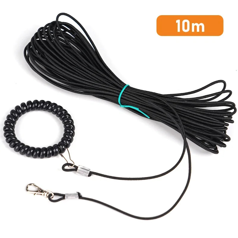 Pet Bird Outdoor Training Harness Rope Bird foot Chain Parrot Anti-flying Traction Straps Bird Feet Bracelet Alloy Foot Ring