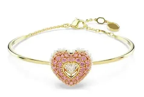 New Hot Sale Idylia Crystal Pearl Heart-shaped Lucky Grass Set; Elegant and Noble Cat Accessories as a Gift
