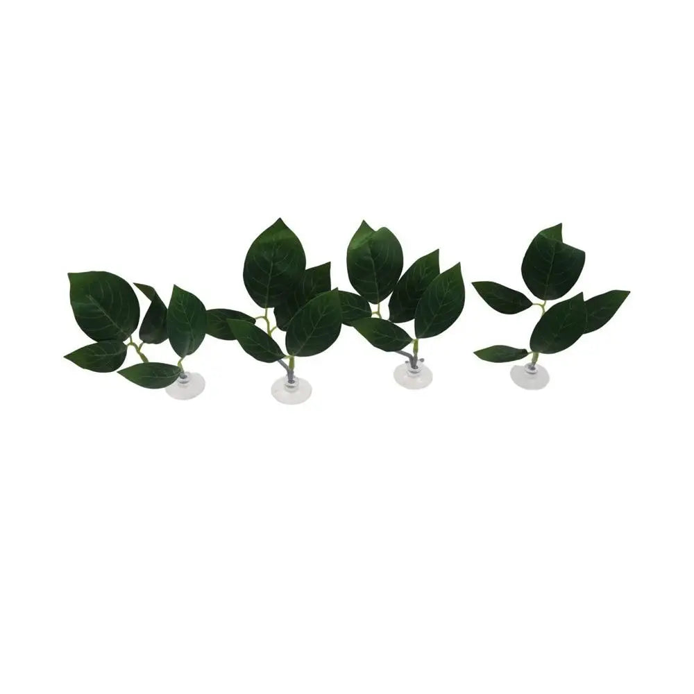 Aquariums Decor Plastic Betta Fish Rest Leaf with Suction Cups Creative Aquarium Landscaping Simulated Artificial Plants Home