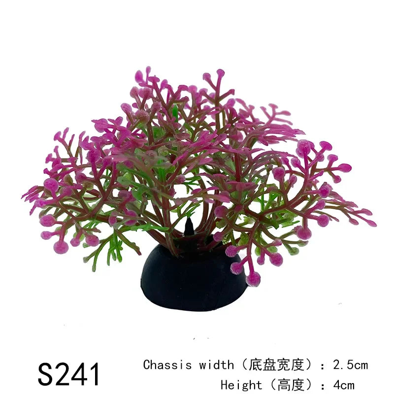 Artificial Plants Aquarium Decor Simulation Water Weeds Ornament Plant Fish Tank Landscaping Aquarium Grass Fish Tank Decoration