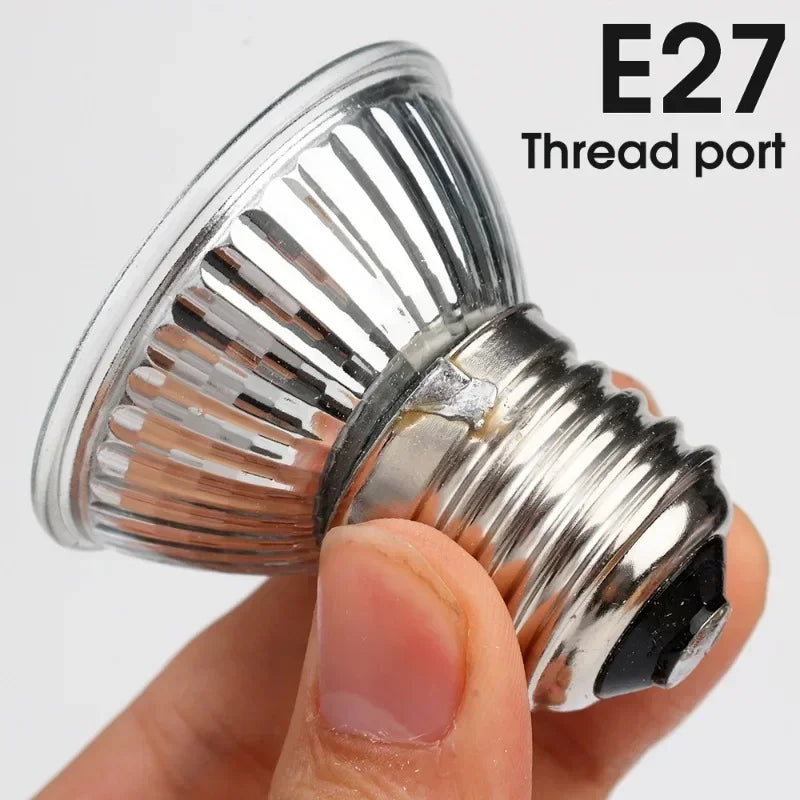 1/5PCS Reptile  Heating Lamp Bulbs 25/50/75W Pet Growth Specific Light Heating Light for Amphibian Turtle Lizard Basking Sunlamp