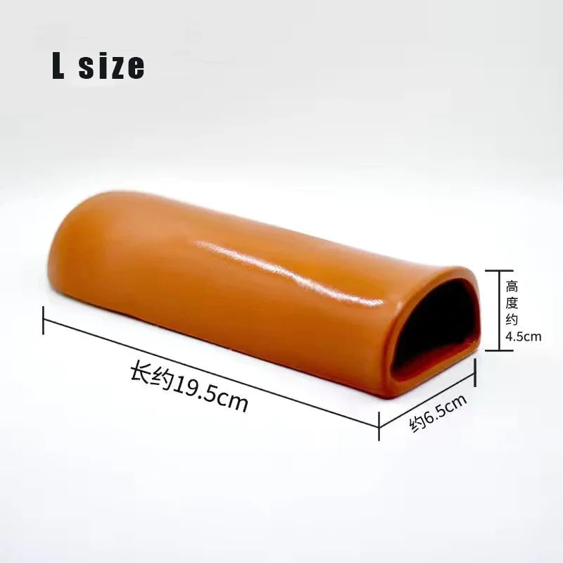 Tank Fish Ceramics Inccubate Hatch Breeding Cave Shrimp Irregular Shelter Decoration Aquarium Accessories Clay Spawning Castle