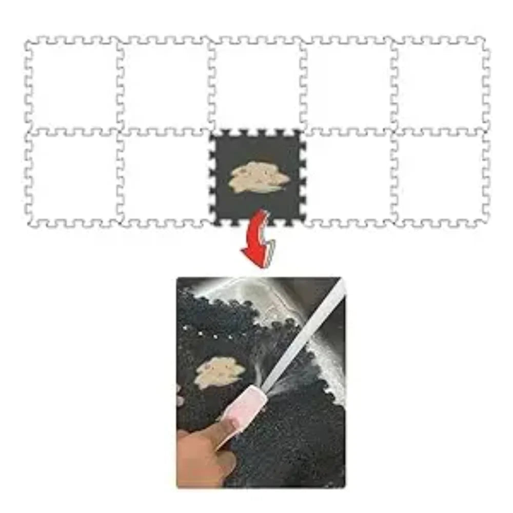 Multicolour Pet Mat 30*30cm Pet Warming Pad EVA Foam Guinea Pig Hamster Soft Sleeping Mat Rabbit Sleeping Mat Blanket Bed