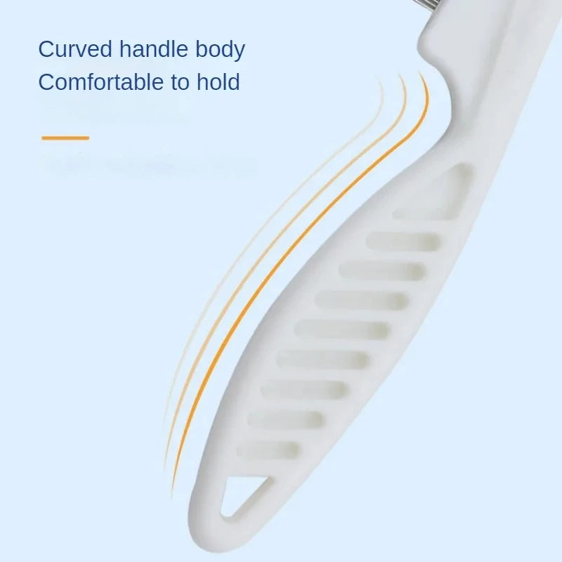 Flea Comb Dog Cat Hair Removal Brush Stainless Steel Dense Teeth Inline Comb Portable Pet Universal Grooming Cleaning Supplies