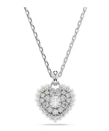 New Hot Sale Idylia Crystal Pearl Heart-shaped Lucky Grass Set; Elegant and Noble Cat Accessories as a Gift
