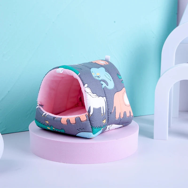 Rodent Hammock Guinea Pig Bed Hamster Bed Rodents Ferret Hammock Guinea Pig Accessories Chinchilla House Pet Guinea Pig Goods