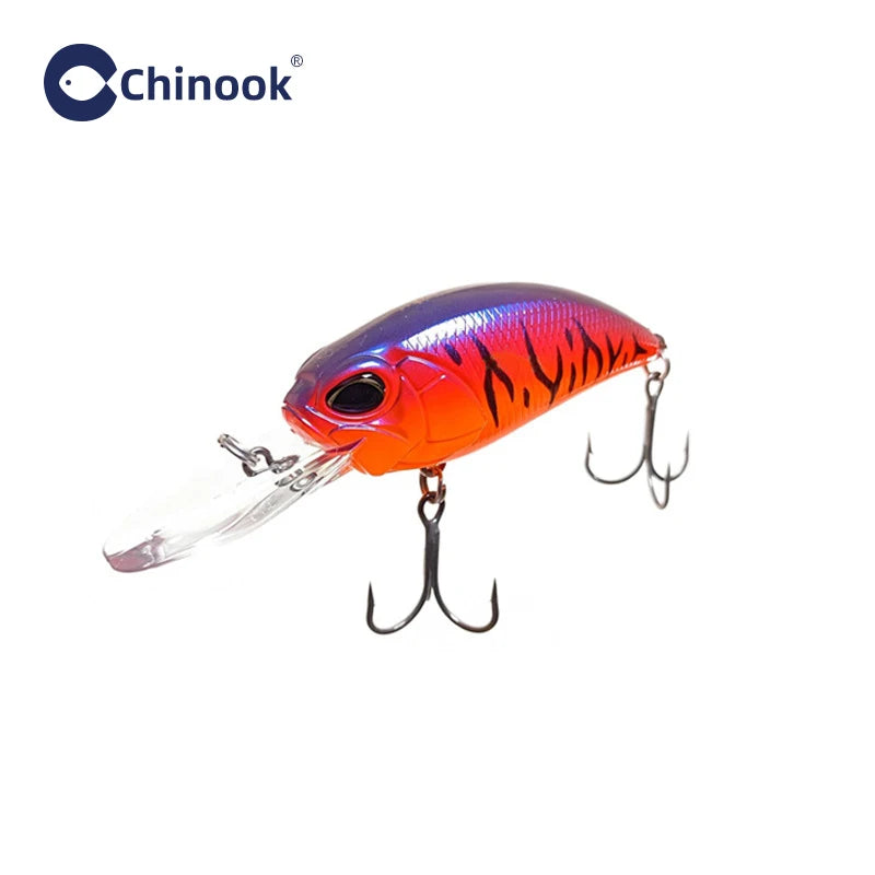 CHINOOK  Lure crankbaits Fishing Lure 87MM 16G Depth 2-3m hooks fish wobbler tackle Crankbait artificial hard bait swimbait