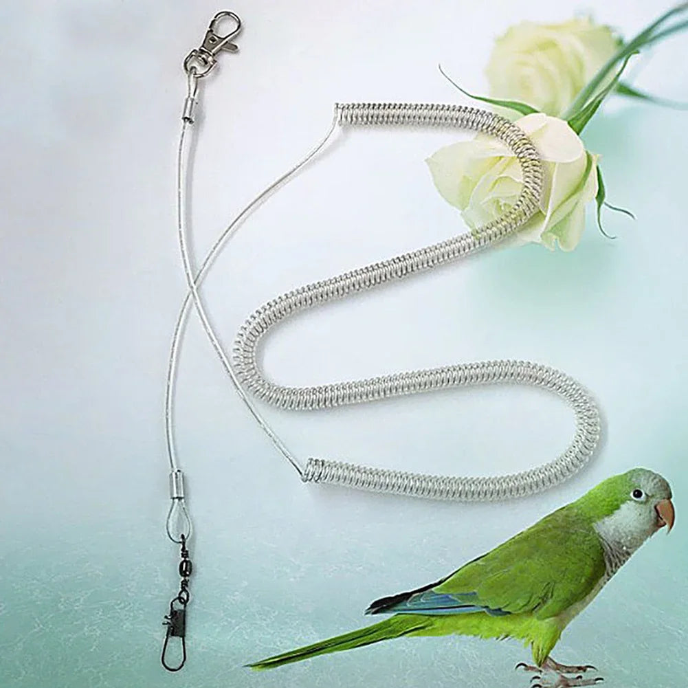 High Elastic Retractable Bird Leash  360° Flight Training Walking Tool for Small Birds Bird Release Rope 2/3/4/5/6/7/8/10M
