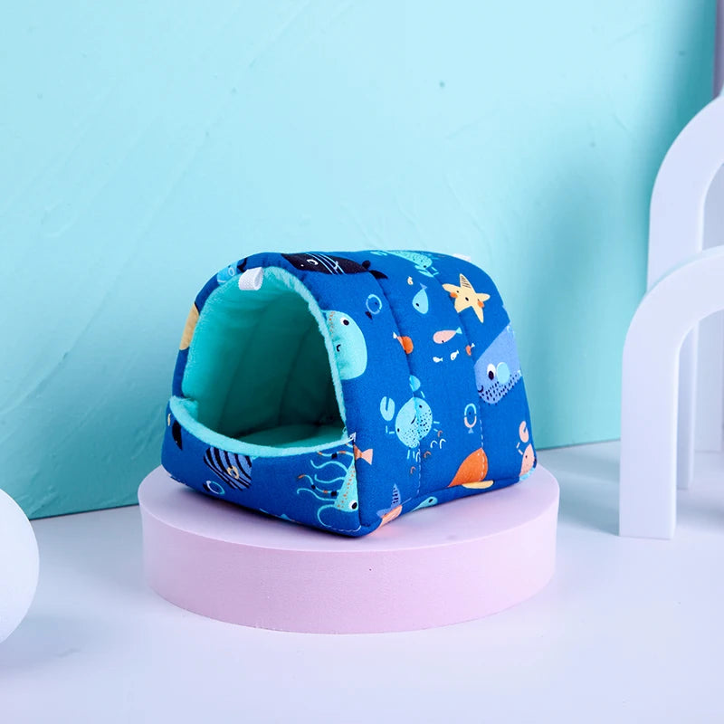 Rodent Hammock Guinea Pig Bed Hamster Bed Rodents Ferret Hammock Guinea Pig Accessories Chinchilla House Pet Guinea Pig Goods