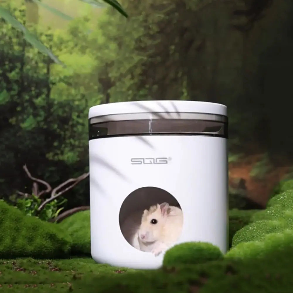 Bite Resistant Hamster Ice Nest Relieving Heat Detachable Hamster Air Conditioning Nest Plastic Summer Hamster House
