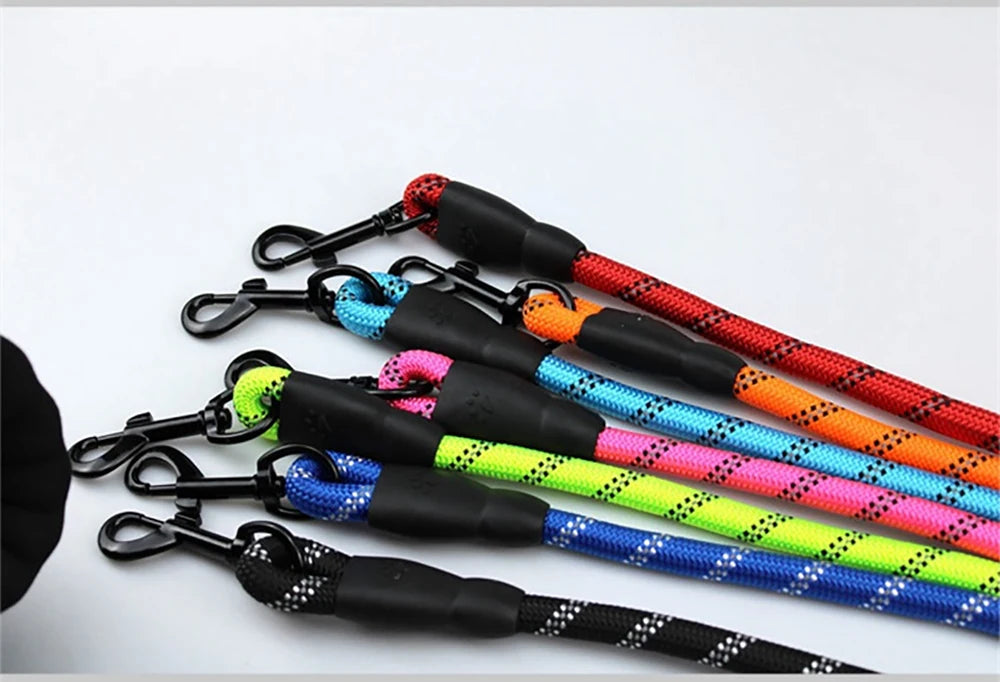 Dog Leash 120/150/200/300cm Nylon Pet Leashes Reflective Dog Leash For Medium Small  Large Dog Leashes Ropes Pet Accessories