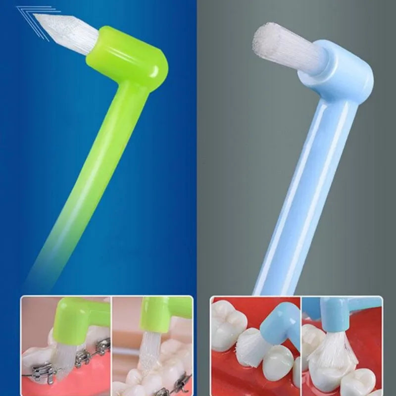 Dog Toothbrush Soft Hair Pet Toothbrush Dog Teeth Cleaning Small Head Tooth Brush for Dogs Mouth Cleaning Puppy Accessories