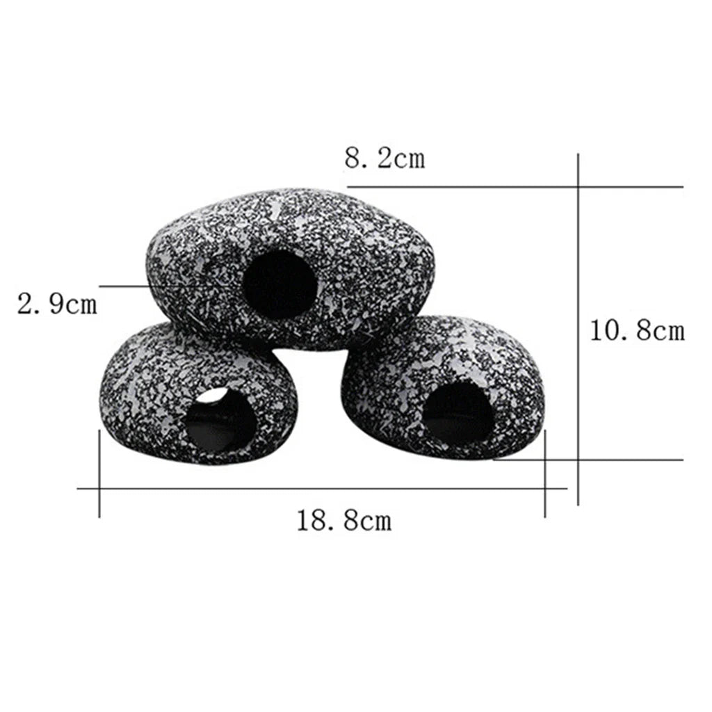 Reptile Cave Aquarium Stone Cave Aquarium Cave Rock Fish Tank Shrimp Cichlid Hideaway Breeding Decor Stones Tank Decoration