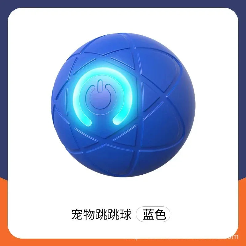 Smart Dog Toy Ball Electronic Interactive Pet Toy Moving Ball USB Automatic Moving Bouncing for Puppy Birthday Gift Cat Products