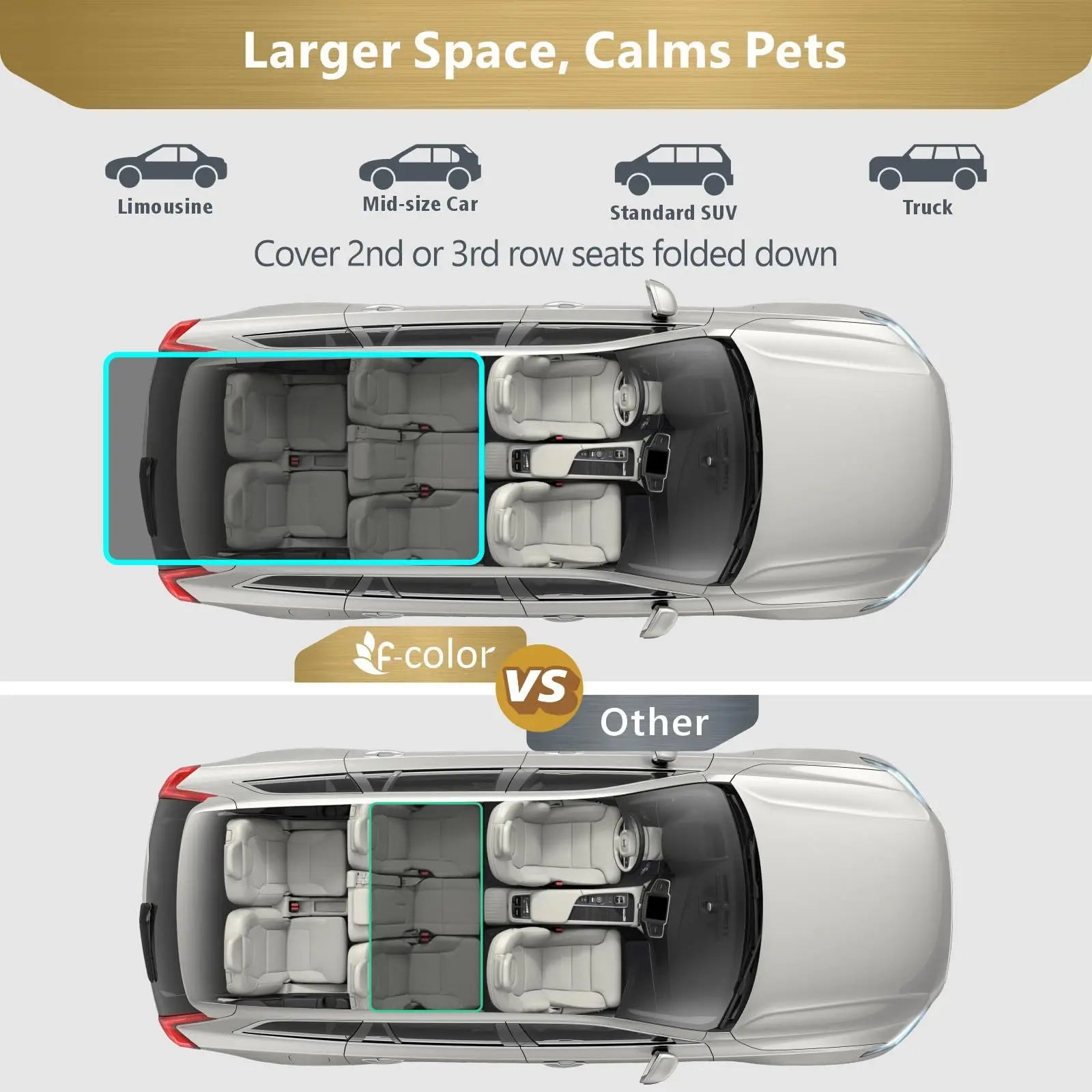 Pet car mat for Dog waterproof and dirt proof cushion trunk car pet mat car dog Pad oxford Cloth car trunk mat universal 135x195