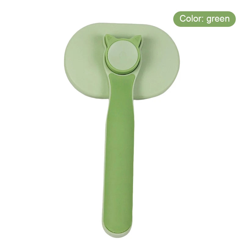 Cat Comb Massage Cat Brush Self-cleaning Pet Hair Remover One Button Comb for Cats Hair Cleaning Pet Grooming Brush Pet Products