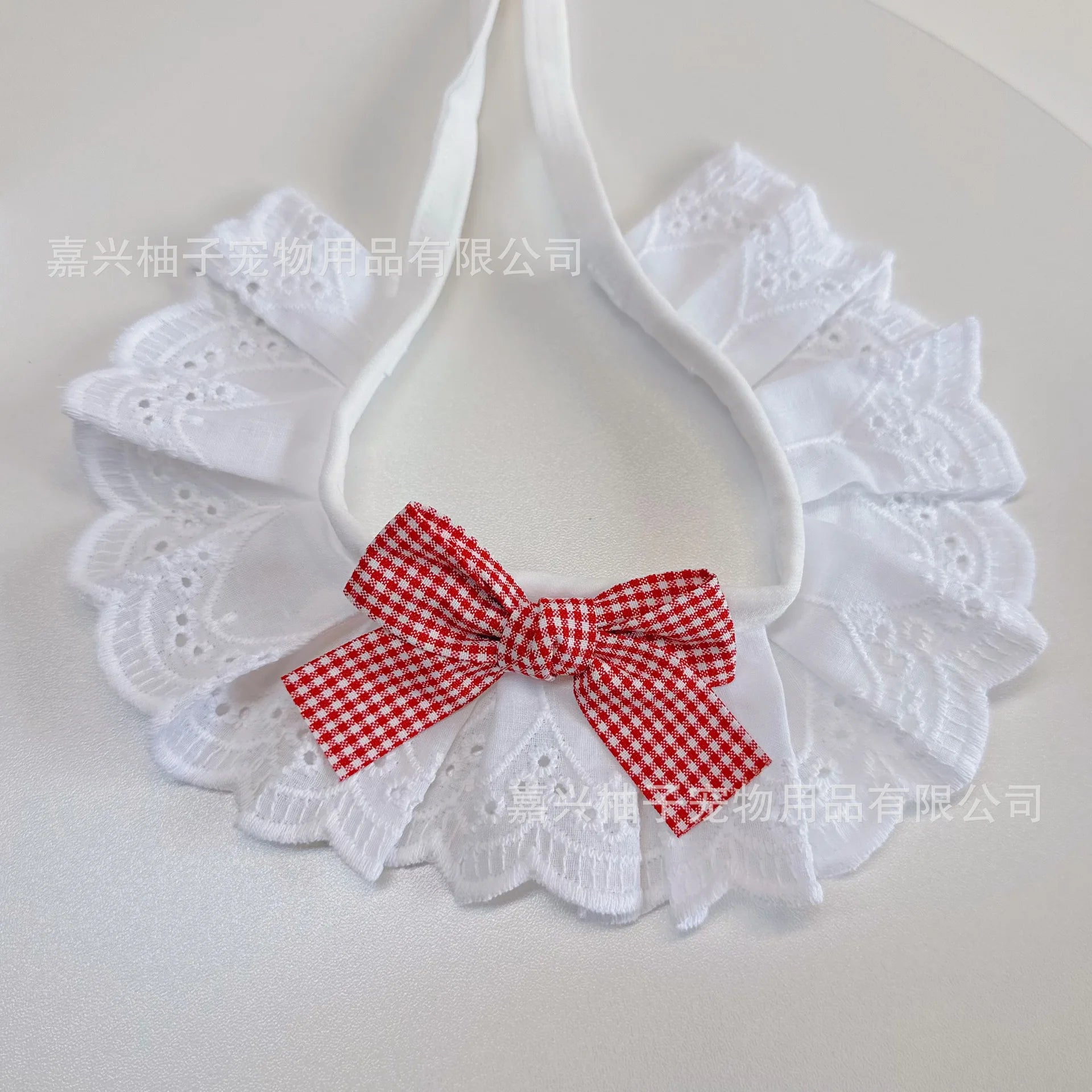 Lace Multi Color Cat Scarf Kawaii Pet Cat Dog Triangular Bandage Cute Princess Style Comfortable Cotton Cat Accessories