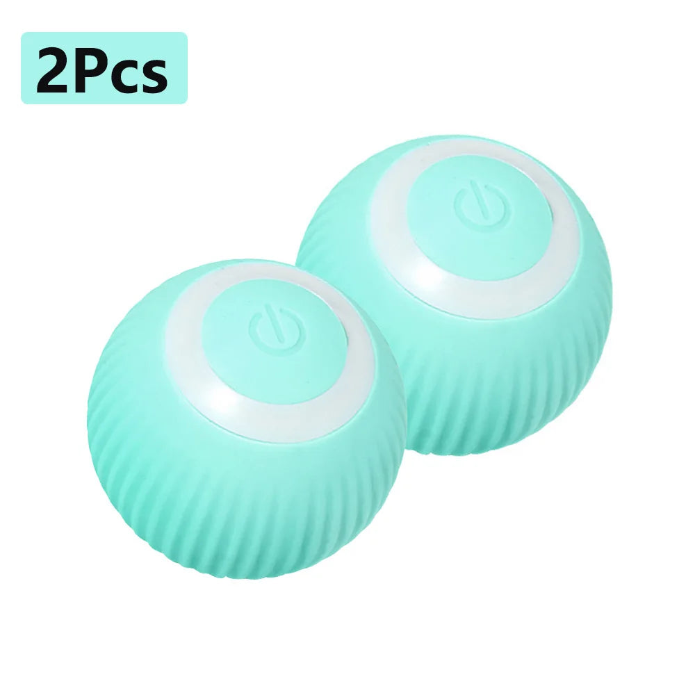 1/4Pc Cat Interactive Ball Smart Cat Toys Electronic Interactive Cat Toy Indoor Automatic Rolling Magic Ball Cat Game Accessorie