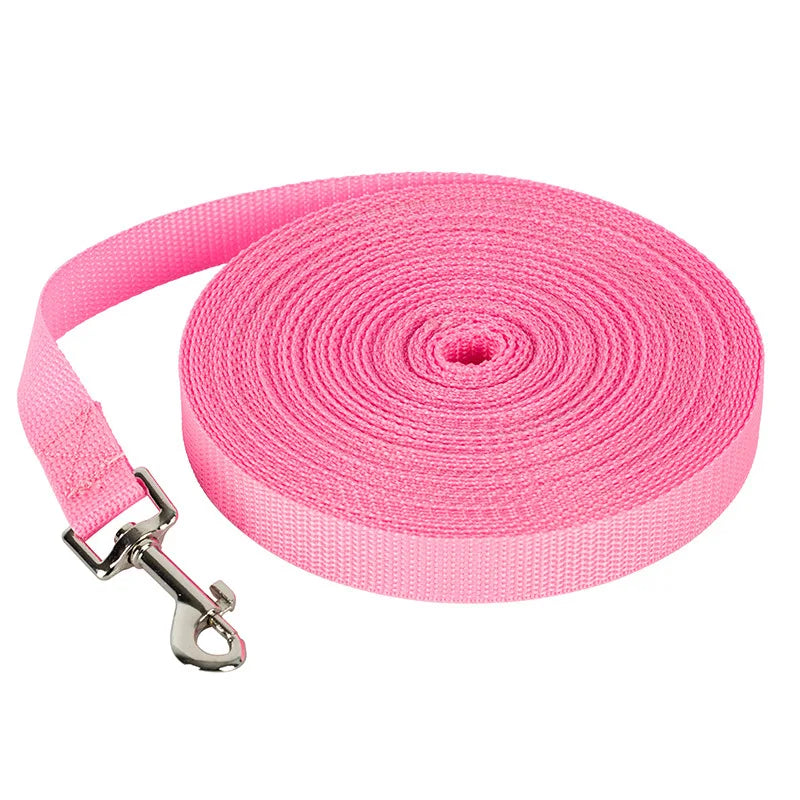 4ft-100ft Nylon Dog Leash Long Leash for Dogs Pet Shop Outdoor Training Extended Control Dog Leashes Pet Accessories All Dogs