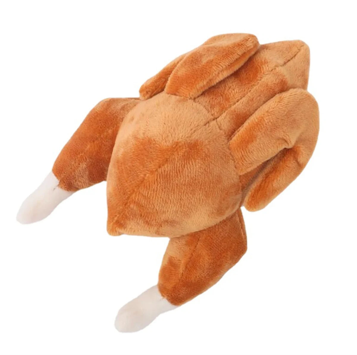 Pet Dog Roast Chicken Plush Squeaky Stuffed Toys Chew-resistant Chew Toy Teeth Cleaning Toy Pet Accessories