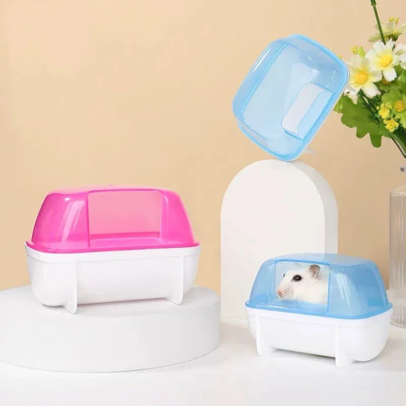 Mini Hamster, Pet Bathroom, Golden Bear Bathtub Accessories, Shower, Pet, Totoro, Guinea Pig Toilet Small Animal Cage