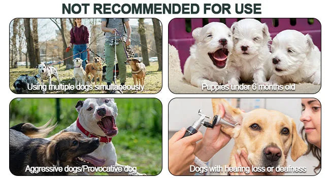 Anti Barking Device for Dogs, 3 Modes Ultrasonic Dog Bark Deterrent Devices Range 33 FT, Safe & Humane Bark Box Indoor Outdoor