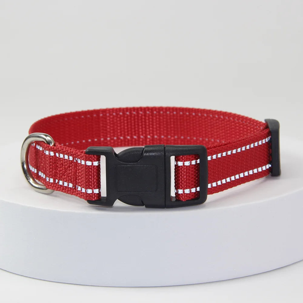 Nylon Dog Collar and Leash Set Pet Collars Leash for Small Medium Large Dogs Dog Accessories for Small Dogs