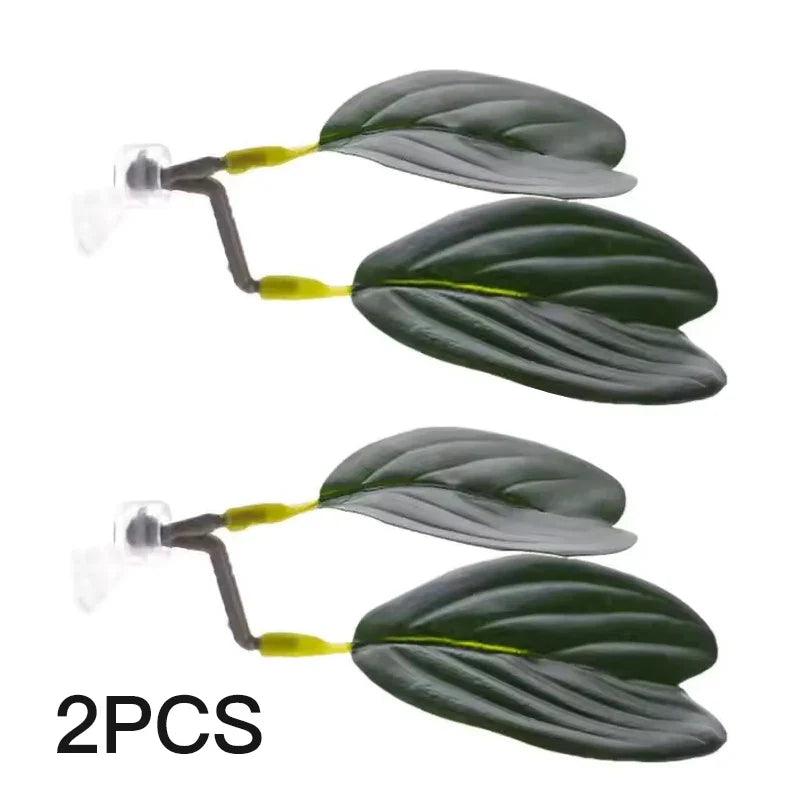 Beta Leaf Bed Artificial Fish Resting Leaf Fake Aquarium Plant Fish Tank Landscaping Leaf  Floating rest Bed Leaves Hammock