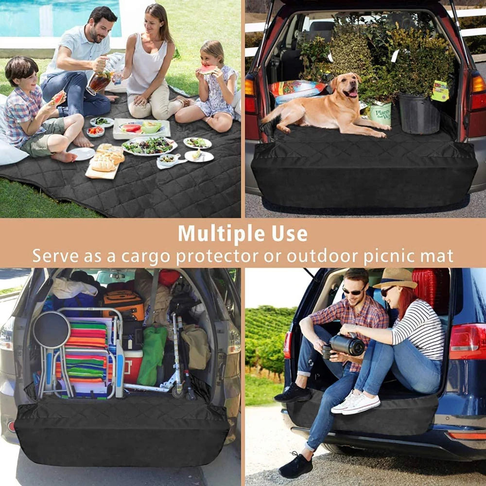 Pet car mat for Dog waterproof and dirt proof cushion trunk car pet mat car dog Pad oxford Cloth car trunk mat universal 135x195