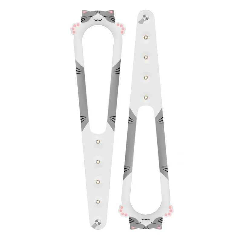 Punch-Free Pet Door Opener Adjustable Cat Door Holder Latch Easy Installation Pet Flap Door for Dog Cats Pet Supplies