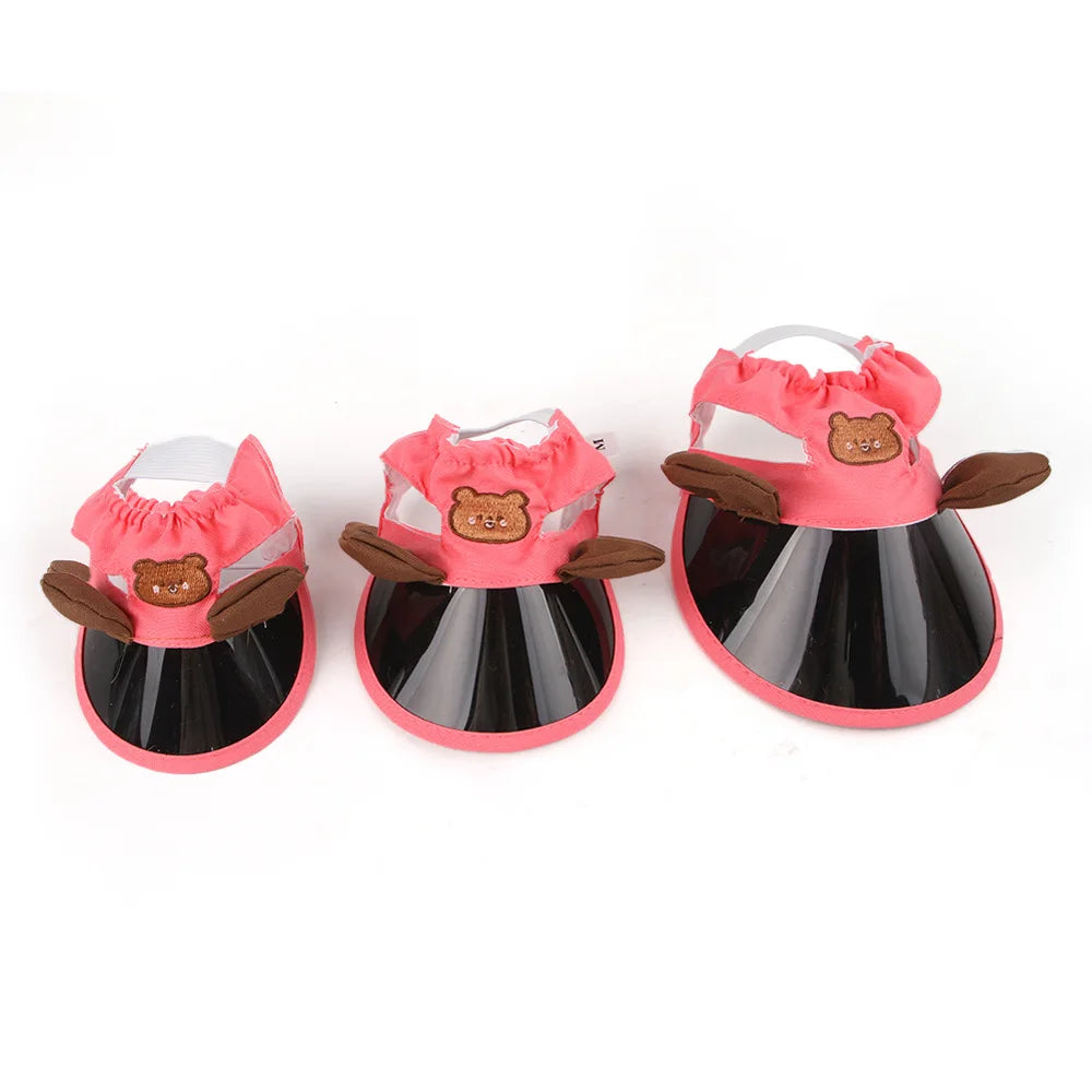 Adjustable Funny Pet Dog Hat Outdoor Summer Pet Accessories Dogs Cats Headwear Cowboy Hats Dog Cat