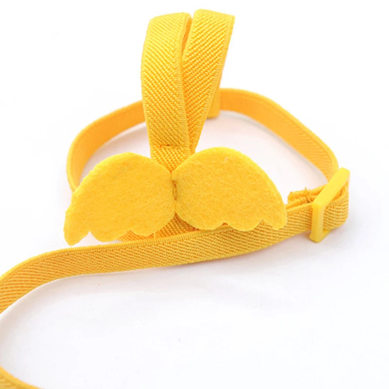 Adjustable Parrot Bird Harness Leash Set Anti-bite Training Harness Parrots Outdoor Flying Rope Cockatiel Small Birds Supplies