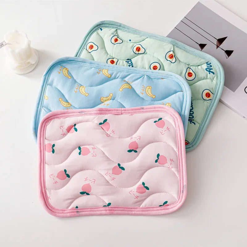 Summer Soft Small Animal Cooling Mat Breathable Cushion Thick Guinea Pig Chinchilla Rat Rabbit Nest House Bed Sleeping Mat