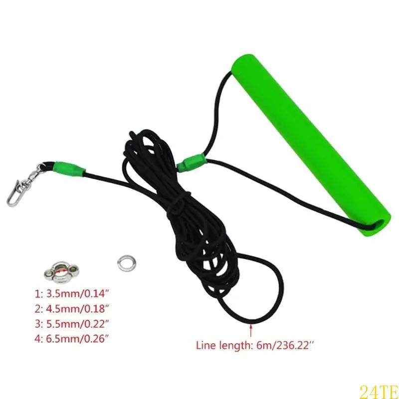 24TE Parrot Anti-bite Flying Training Rope in the Leg Bird Flying Leash 20 Feet