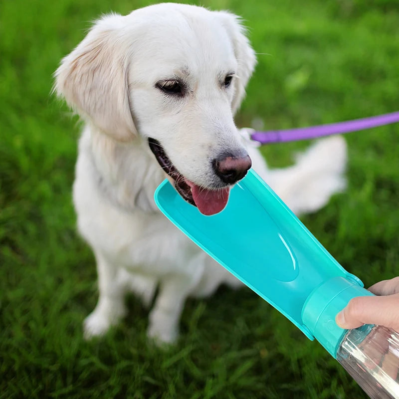 Water Bottle Puppy Outdoor Portable Water Cup Small Medium Large Foldable Drinking Dispenser for Small Dogs Cats Pet Supplies