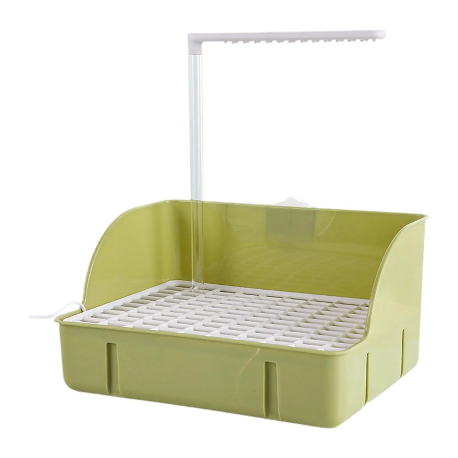 Automatic Bird Bathtub with Running Water Bird USB Electric Bird Bathtub Shower Toy for Amazon Parakeet Pet Birds Cockatiel