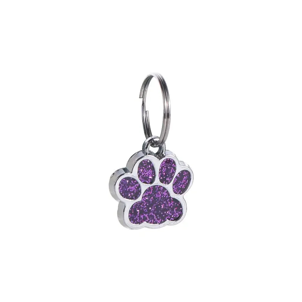 Pet ID Card Crown Pet ID Name Tag Loss Prevention Zinc Alloy Pet Nameplate Personalized Dog Hanging Tag For Cats Dogs