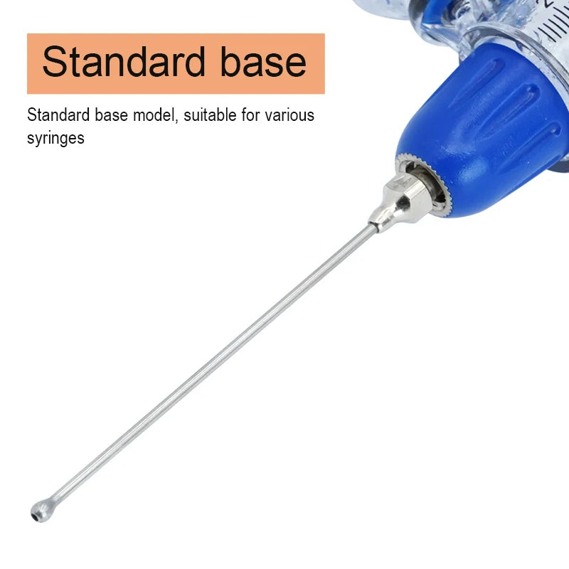 1Pcs Birds Feeding Syringe Tube Nozzle Rats and Mice/Parrots/Birds/Poultry/Pets Elbow Gavage Needles Gastric lavage needle