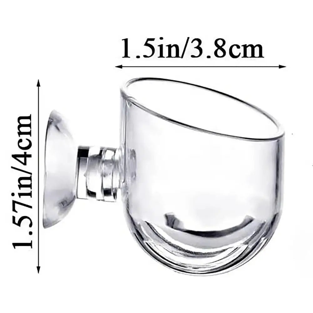 Strong Suction Aquatic Plant Cups Pot Mult-Purpose Acrylic Fish Tank Water Cup Aquarium Accessory For Saltwater And Freshwater