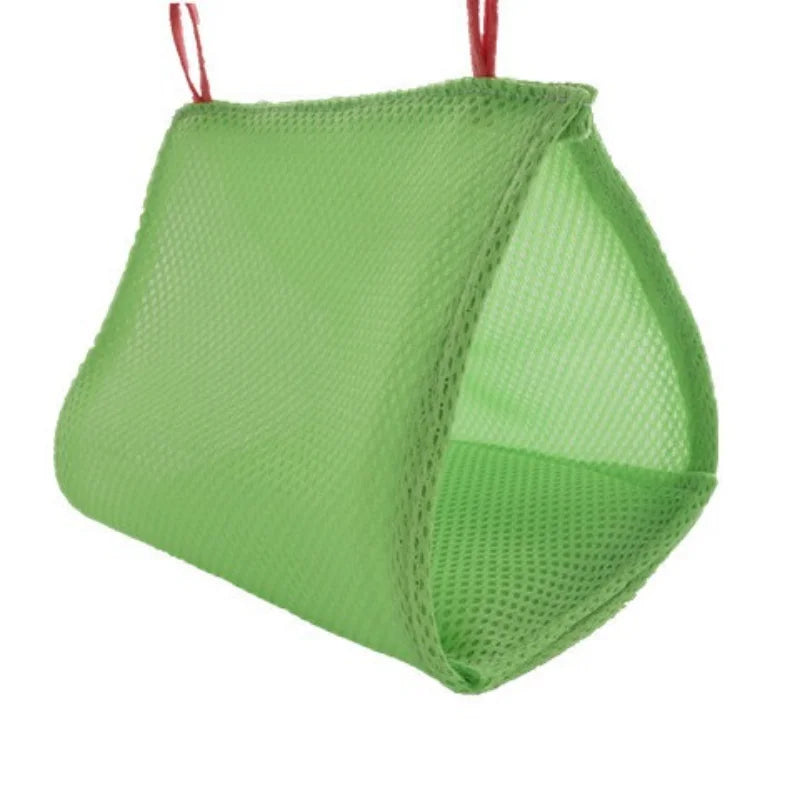 Summer Soft Mesh Bird Parrot Hammock Hanging Bed for Pet Cave Breathable Cage for Small Animals Hut Tent Toy House Pet Supplies