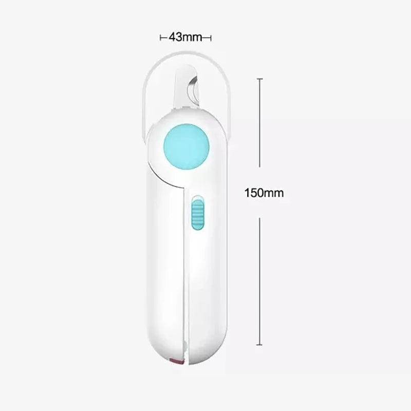 Professional Pet Nail Clipper Scissors With LED Light Cat Dog Nail Clippers Tool Scissors Nail Toeclaw Cutter Scissor Pet Supply